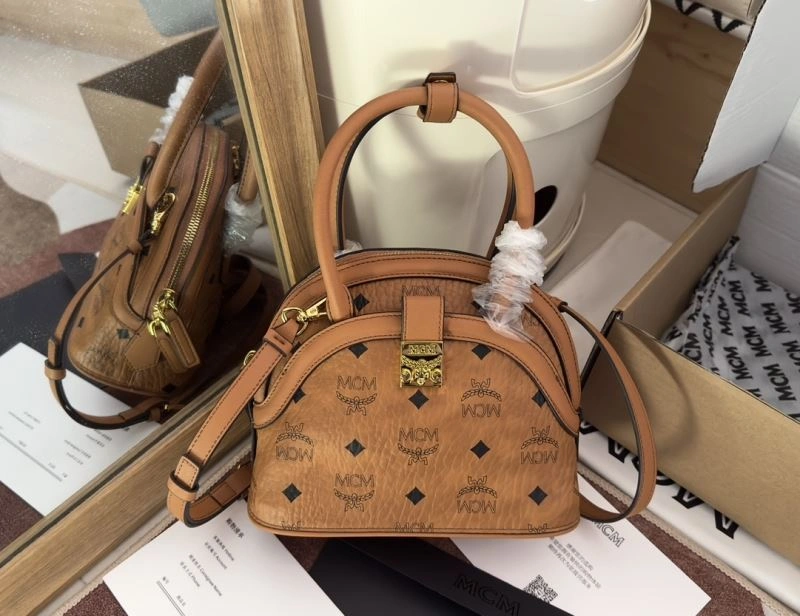Durable MCM Top Handle Bags 89640
