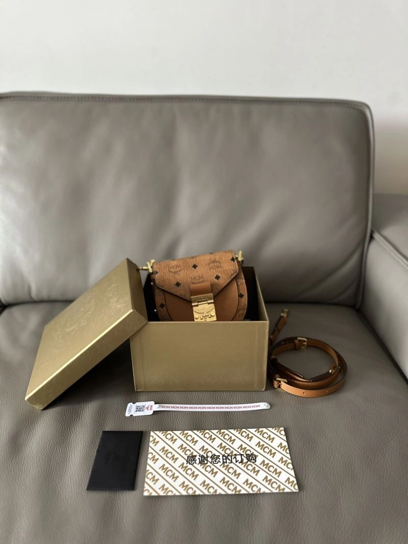 Sustainable MCM Top Handle Bags 89634