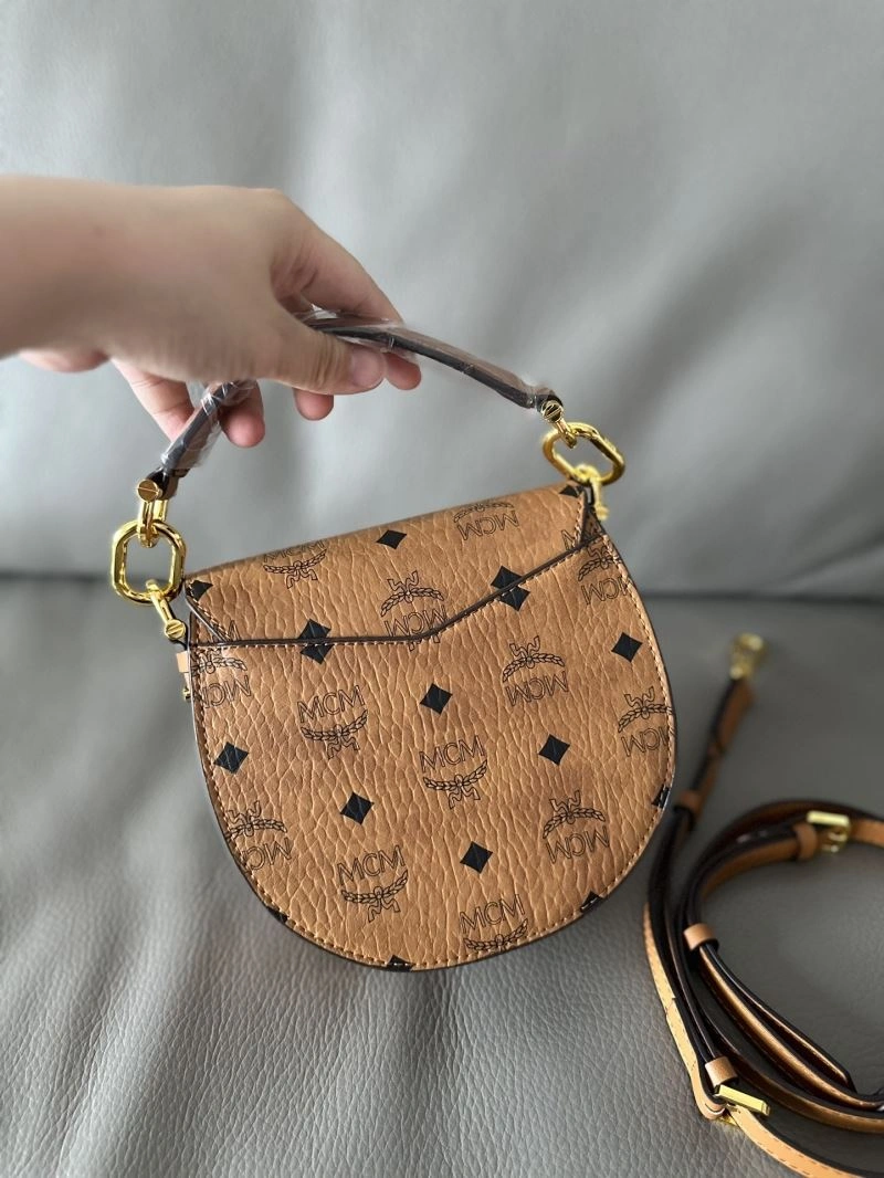 Sustainable MCM Top Handle Bags 89634