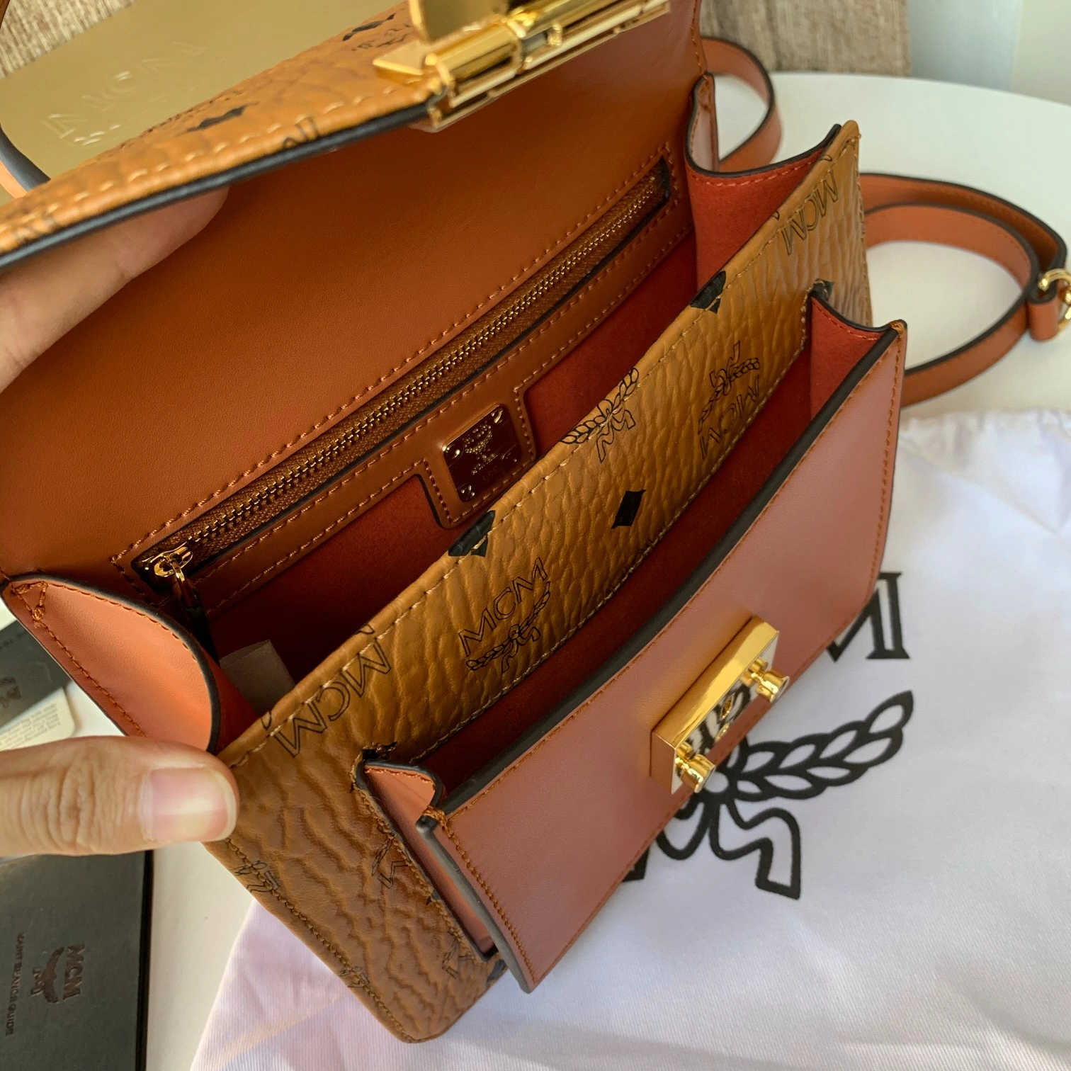 MCM Top Handle Bags Contemporary 90419
