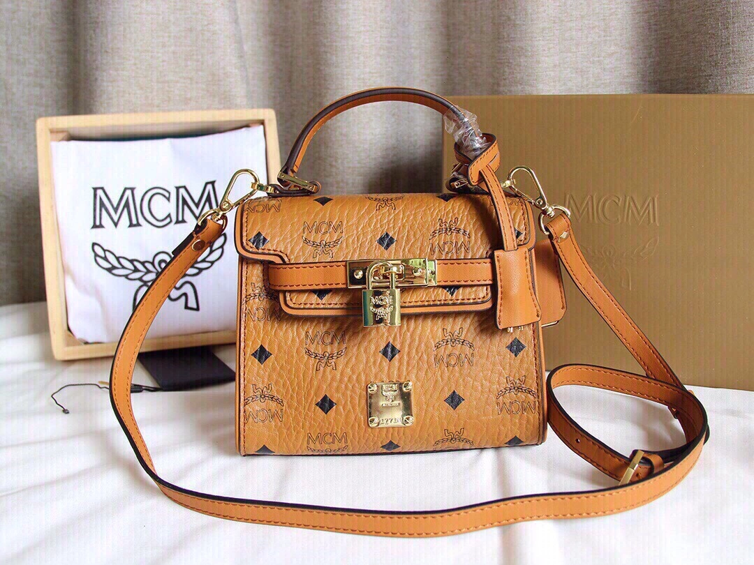 Seasonal MCM Top Handle Bags 90426