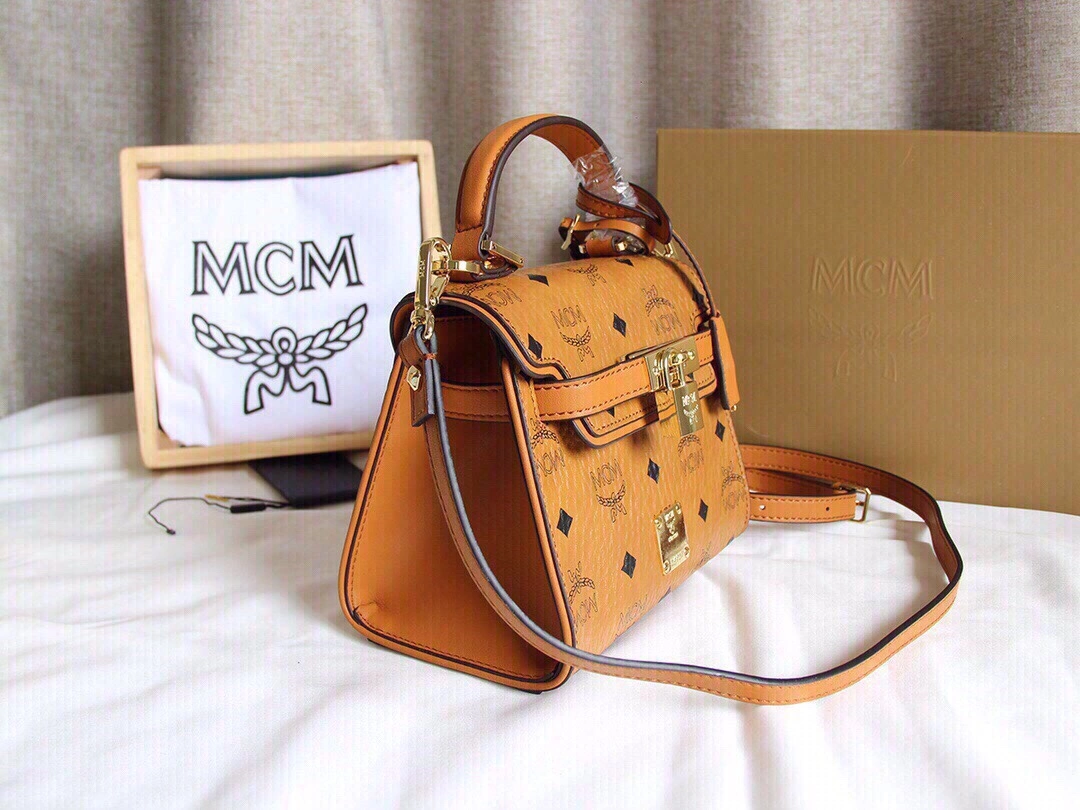 Seasonal MCM Top Handle Bags 90426