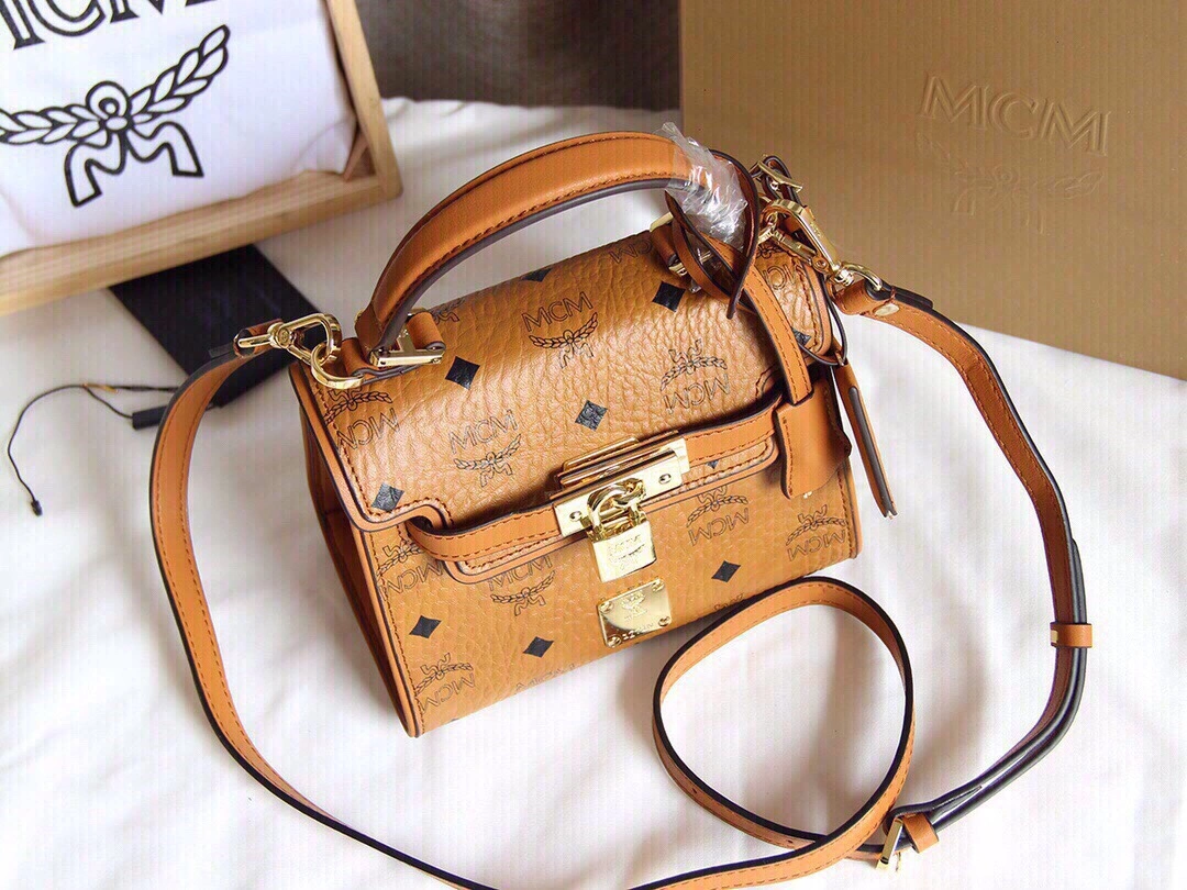 Seasonal MCM Top Handle Bags 90426