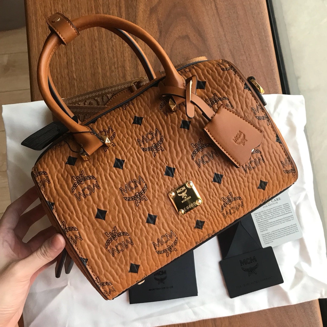Bright MCM Top Handle Bags 90417