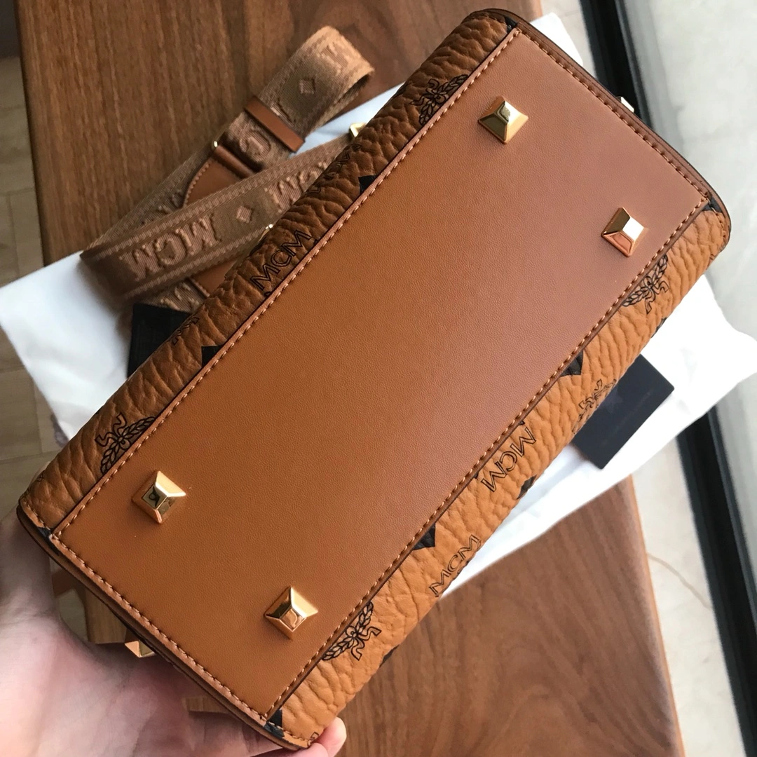 Bright MCM Top Handle Bags 90417