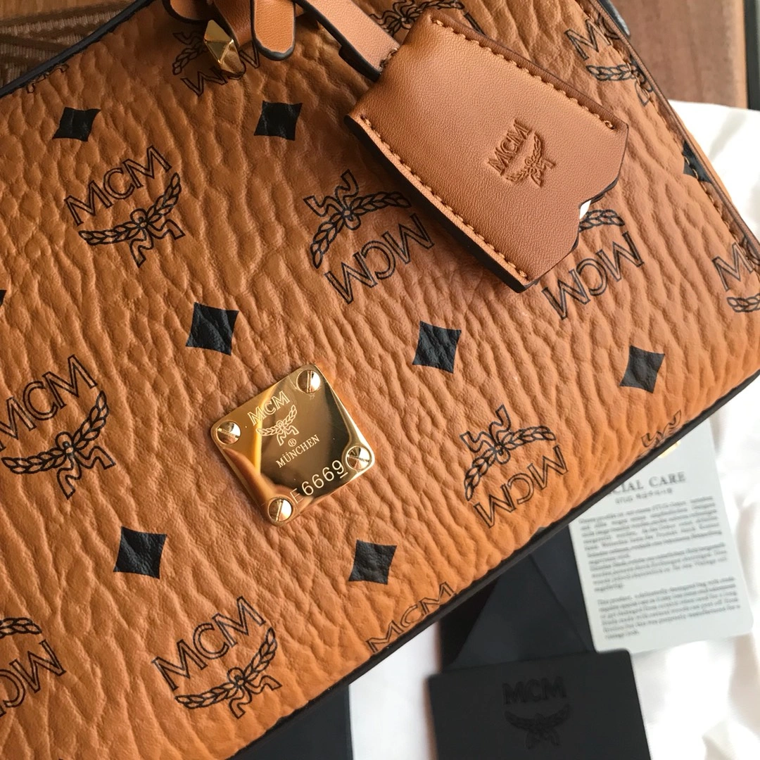 Bright MCM Top Handle Bags 90417