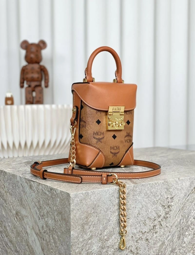MCM Top Handle Bags Premium 89811
