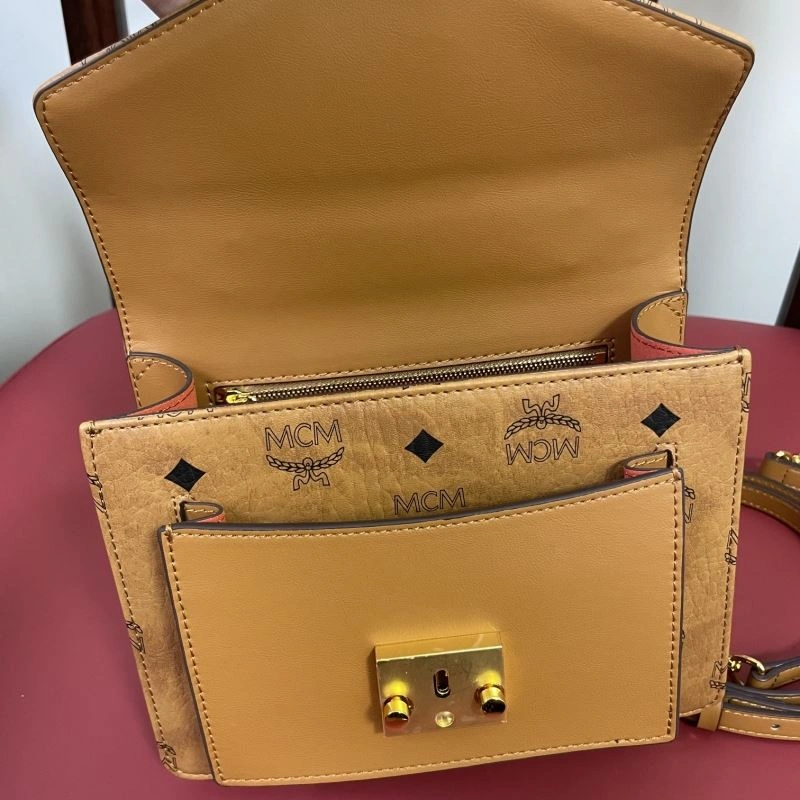 Versatile MCM Top Handle Bags 89612