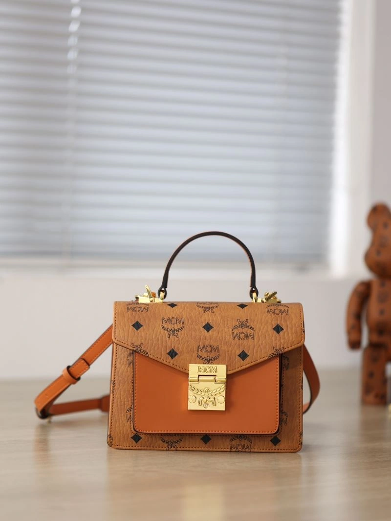 MCM Top Handle Bags Unique 63816