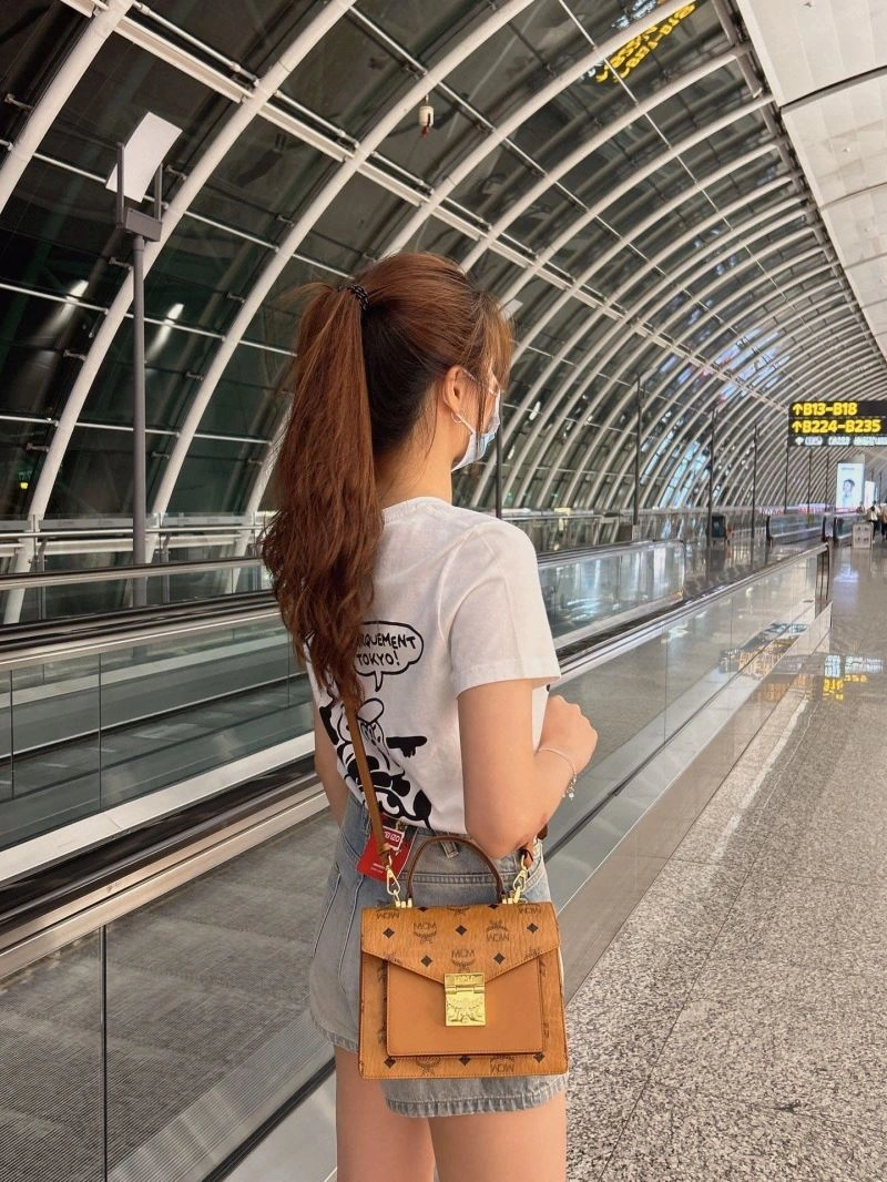 MCM Top Handle Bags Unique 63816