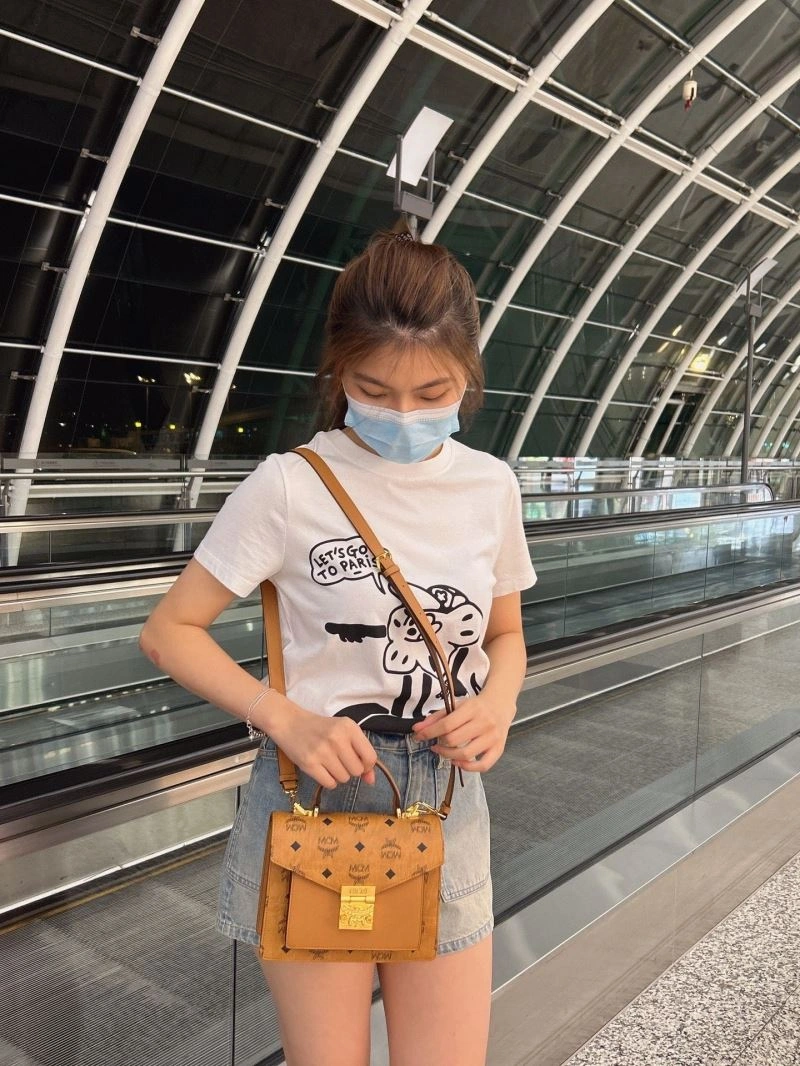 MCM Top Handle Bags Unique 63816