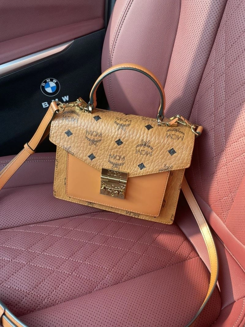 MCM Top Handle Bags Unique 63816