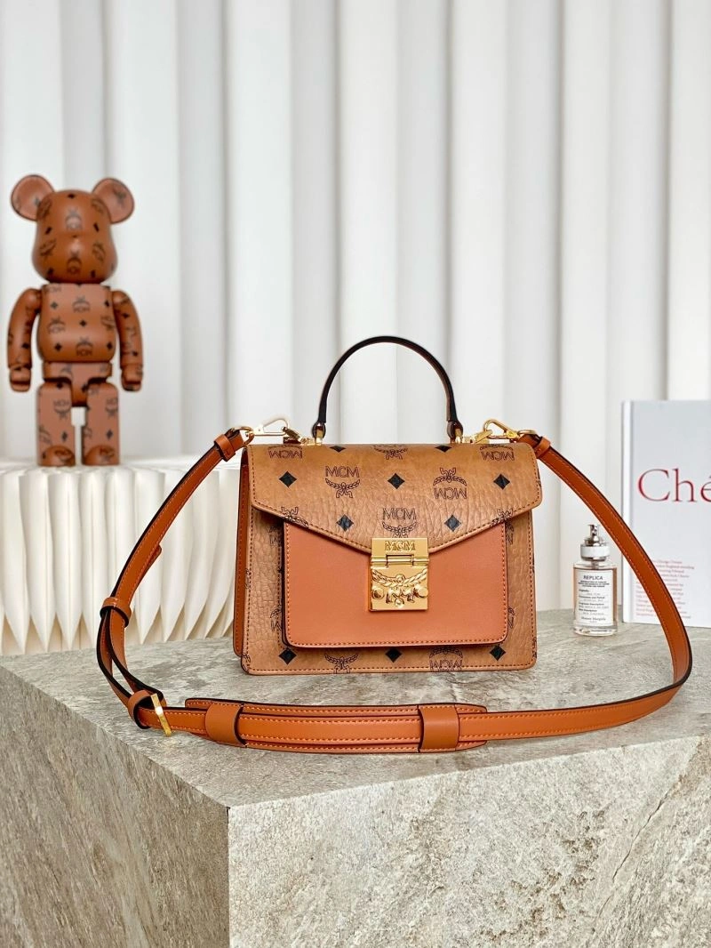 MCM Top Handle Bags Efficient 63719