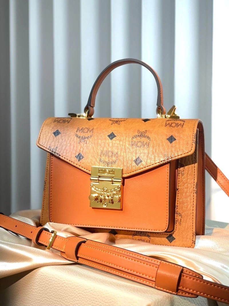 MCM Top Handle Bags Efficient 63719