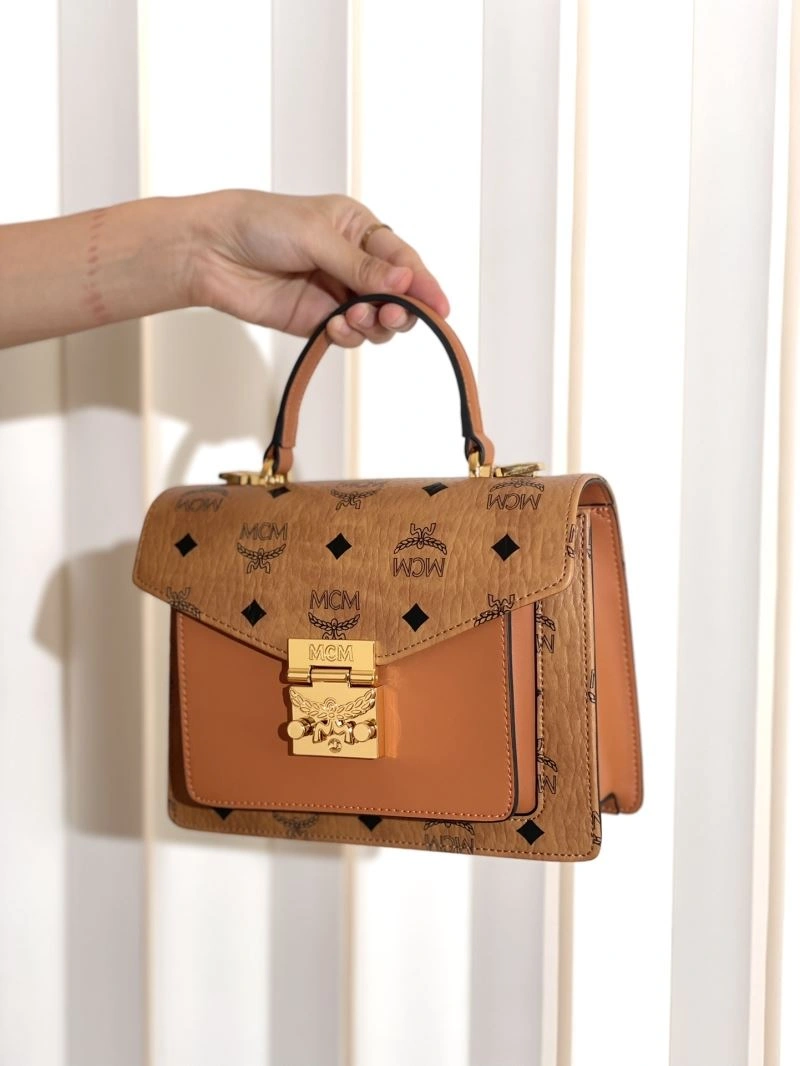 MCM Top Handle Bags Efficient 63719
