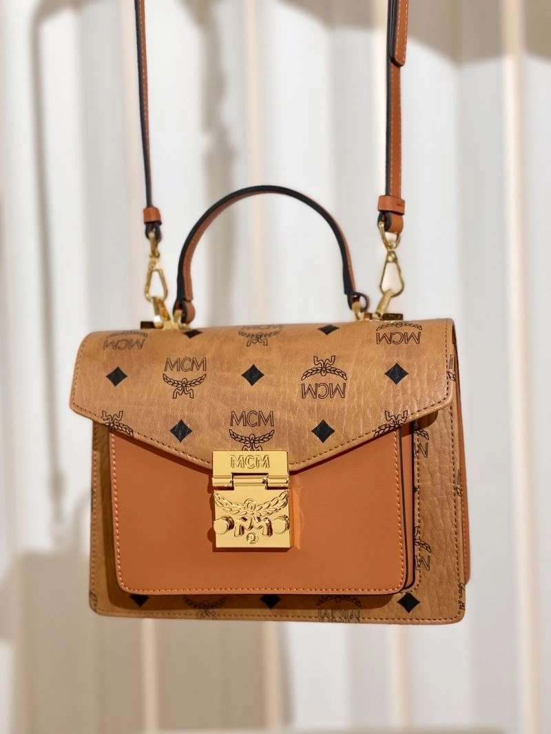 MCM Top Handle Bags Efficient 63719