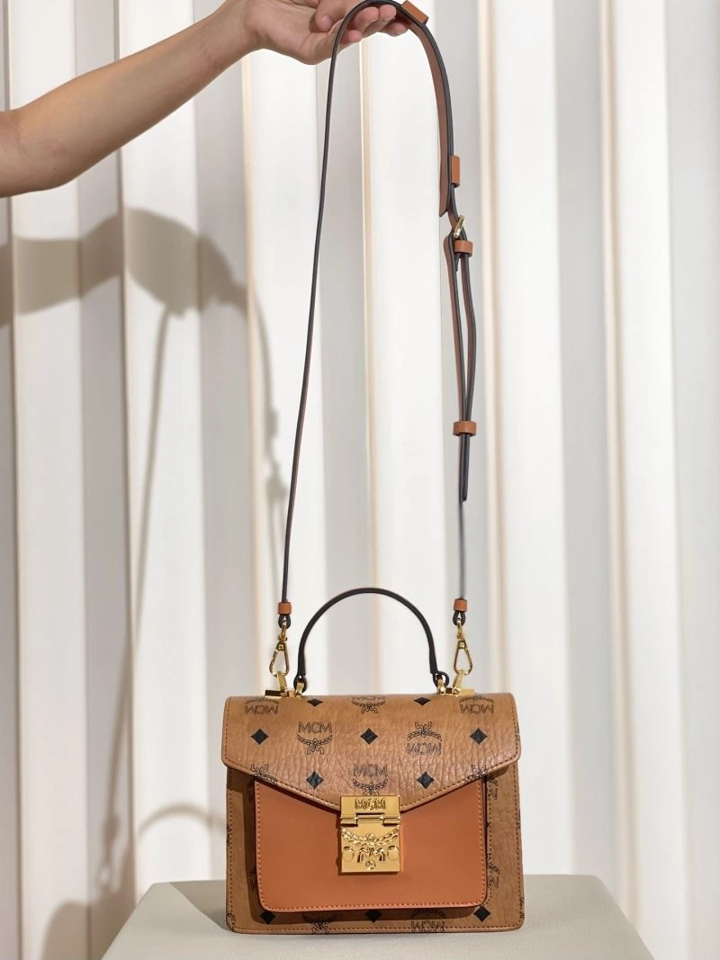 MCM Top Handle Bags Efficient 63719