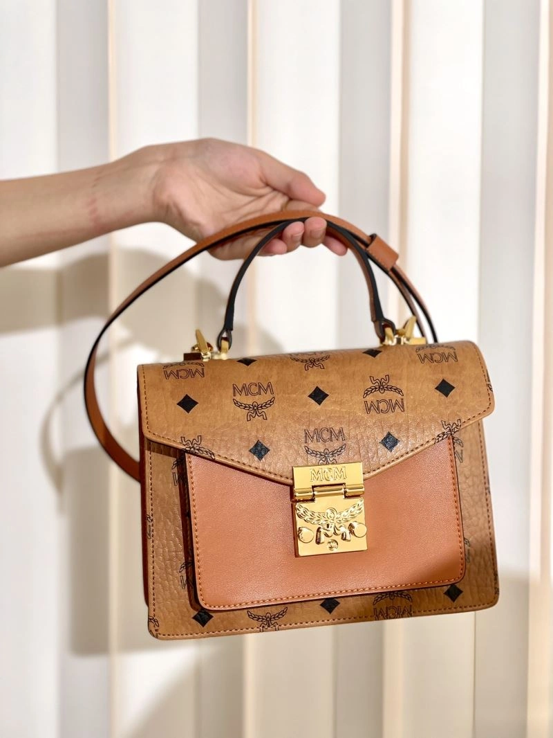 MCM Top Handle Bags Efficient 63719