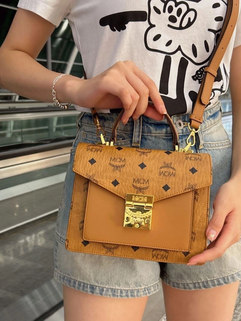 MCM Top Handle Bags Efficient 63719