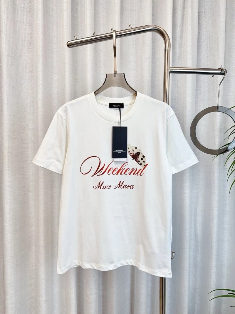 Max Mara T-Shirts SmoothTexture 156551