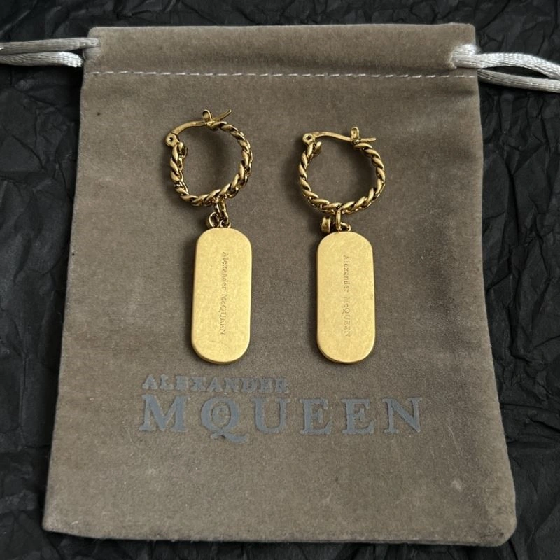 Mcqueen Earrings MoistureWicking 208633