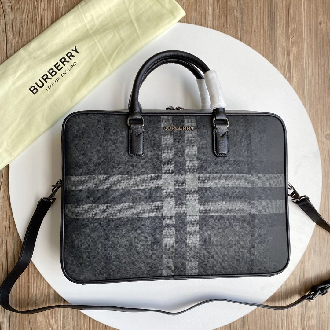 Stretchable Mens Burberry Briefcases 93314