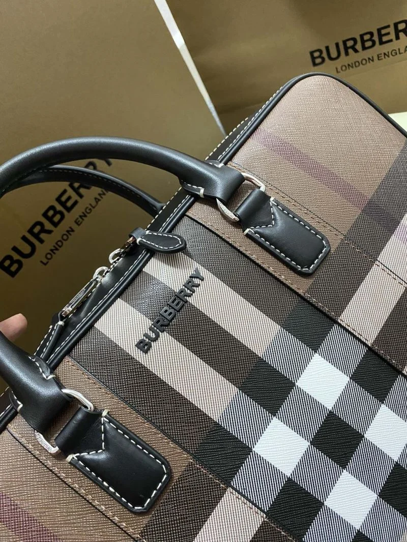 Mens Burberry Briefcases Breathable 37776