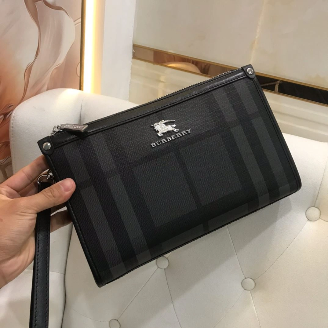 Mens Burberry Clutch Bags Durable 93295