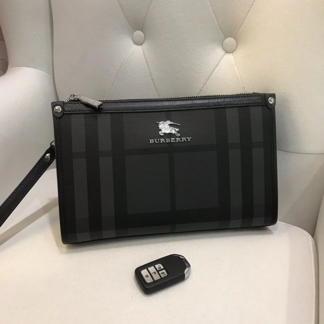 Mens Burberry Clutch Bags Durable 93295