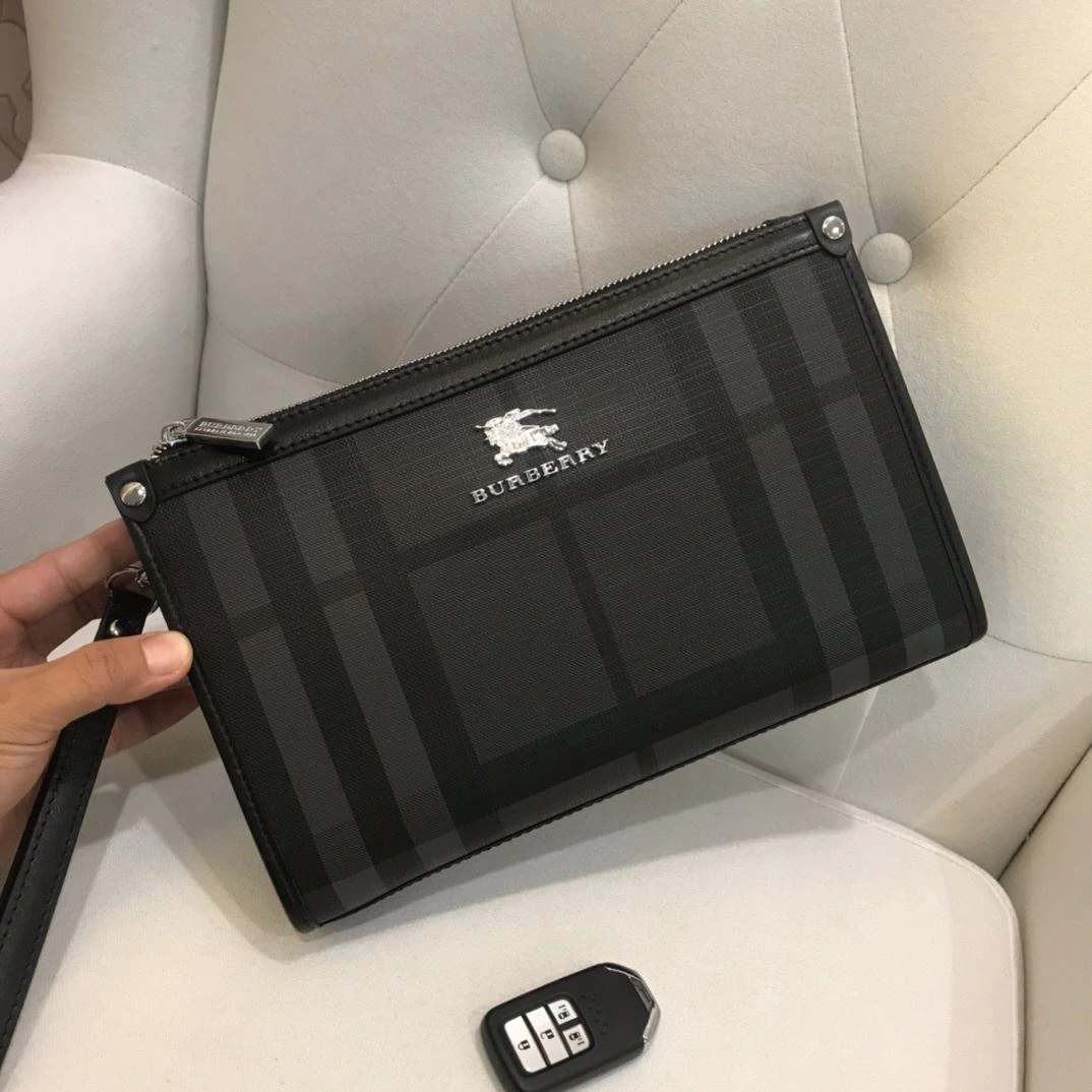 Mens Burberry Clutch Bags Durable 93295