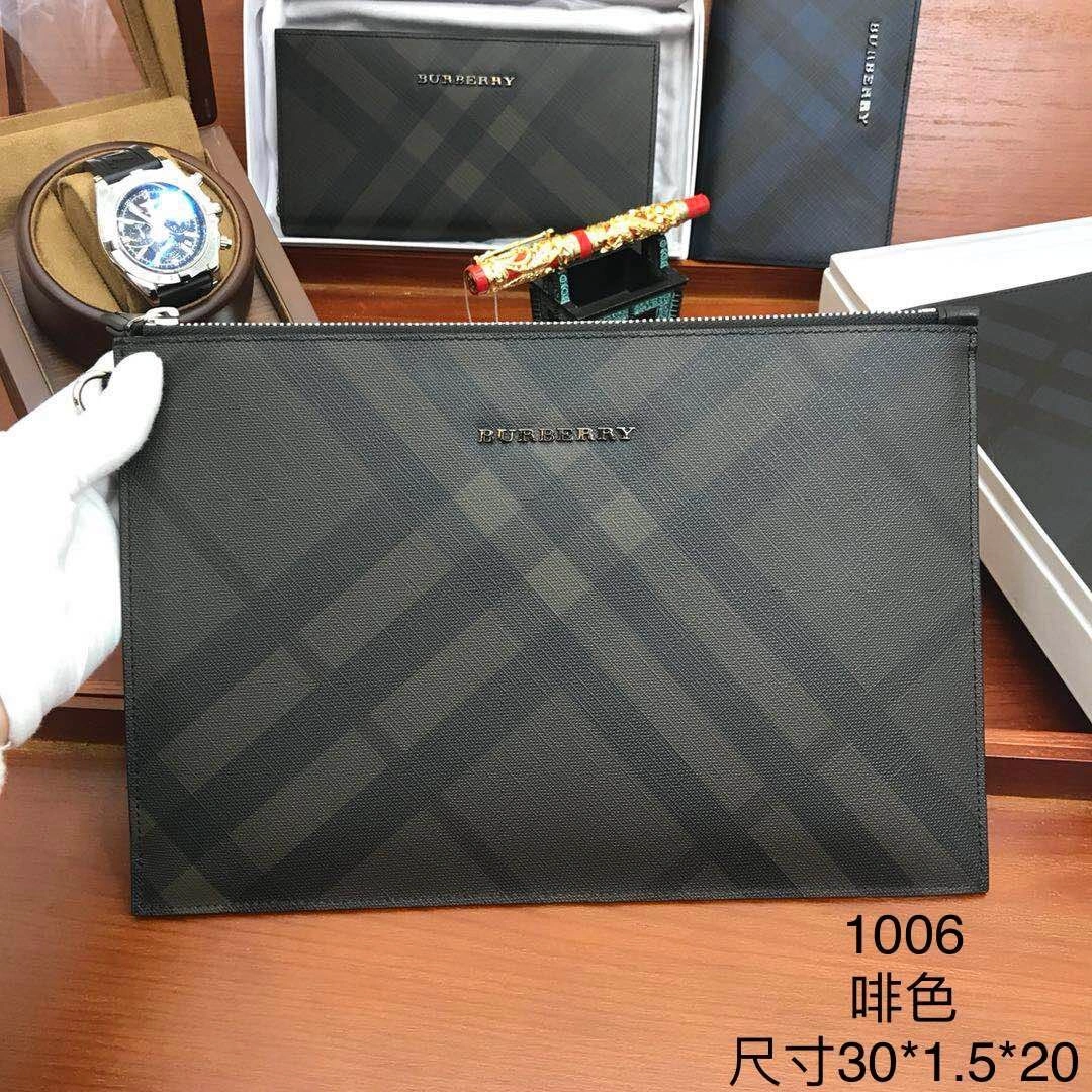 Trendy Mens Burberry Clutch Bags 92255