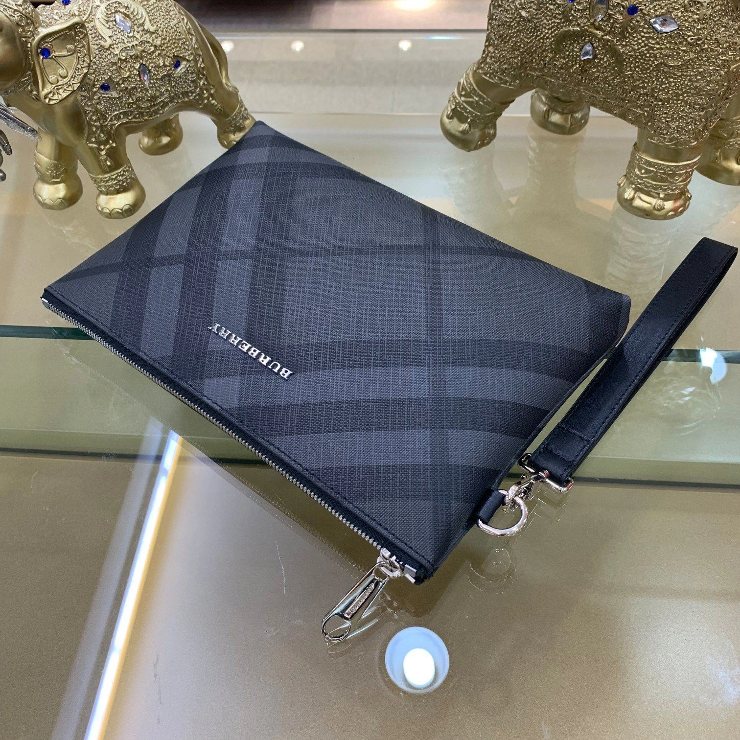 Mens Burberry Clutch Bags Soft 92293