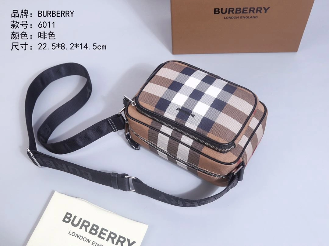 Mens Burberry Satchel Bags Sleek 93255