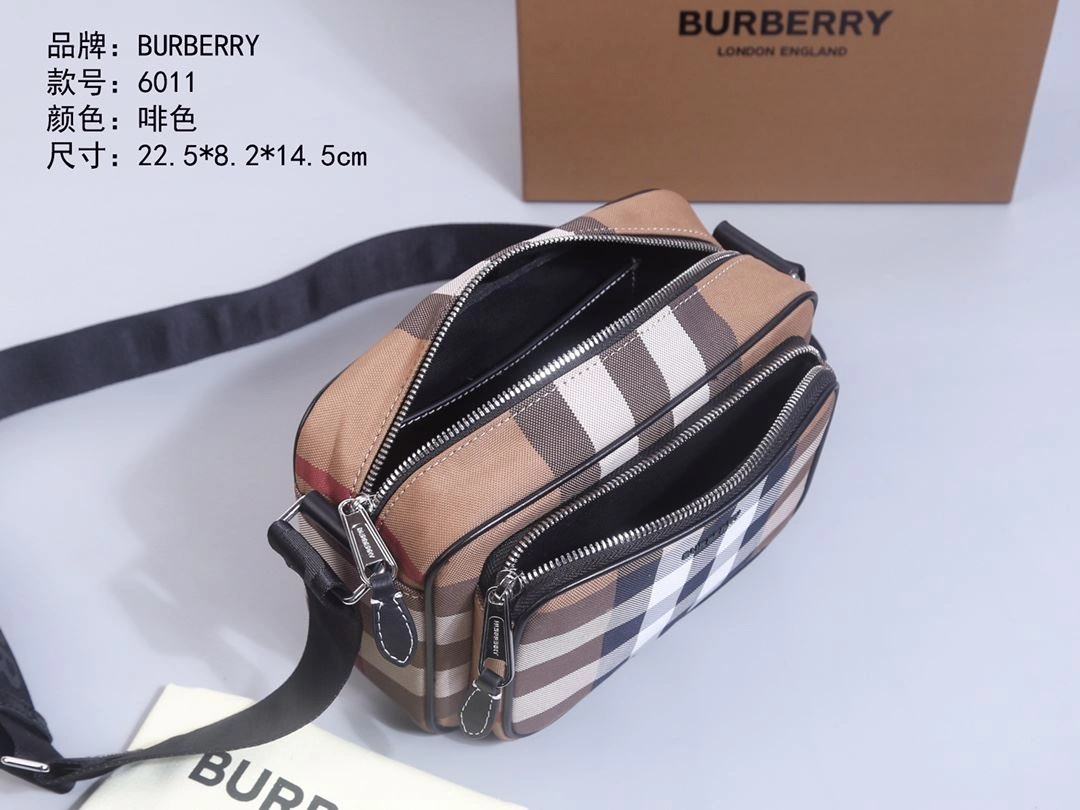 Mens Burberry Satchel Bags Sleek 93255