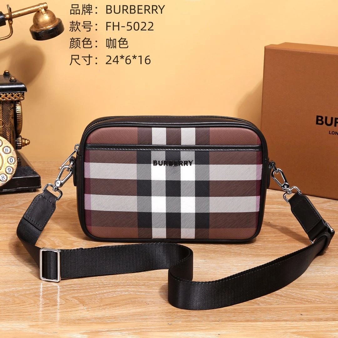 Mens Burberry Satchel Bags TimelessDesign 93254