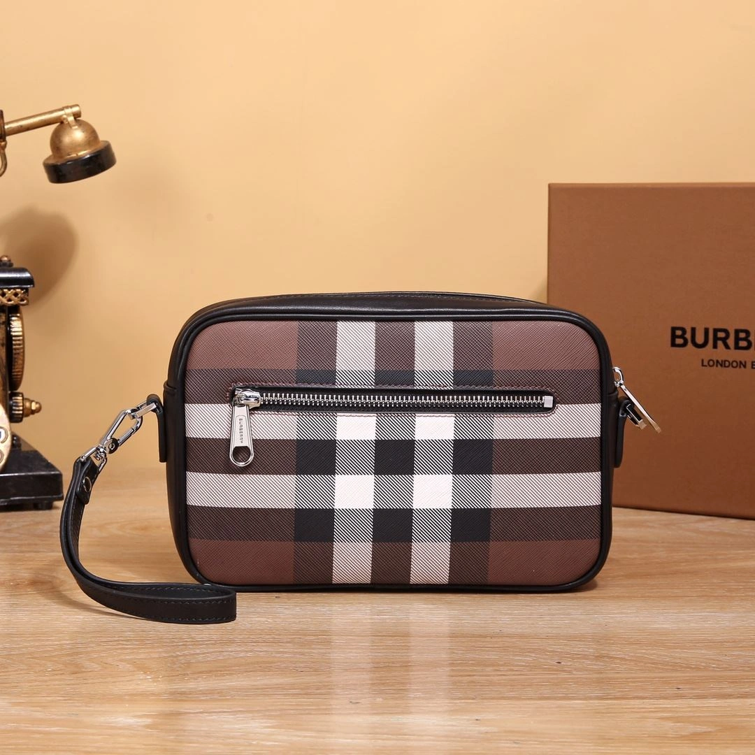 Mens Burberry Satchel Bags TimelessDesign 93254