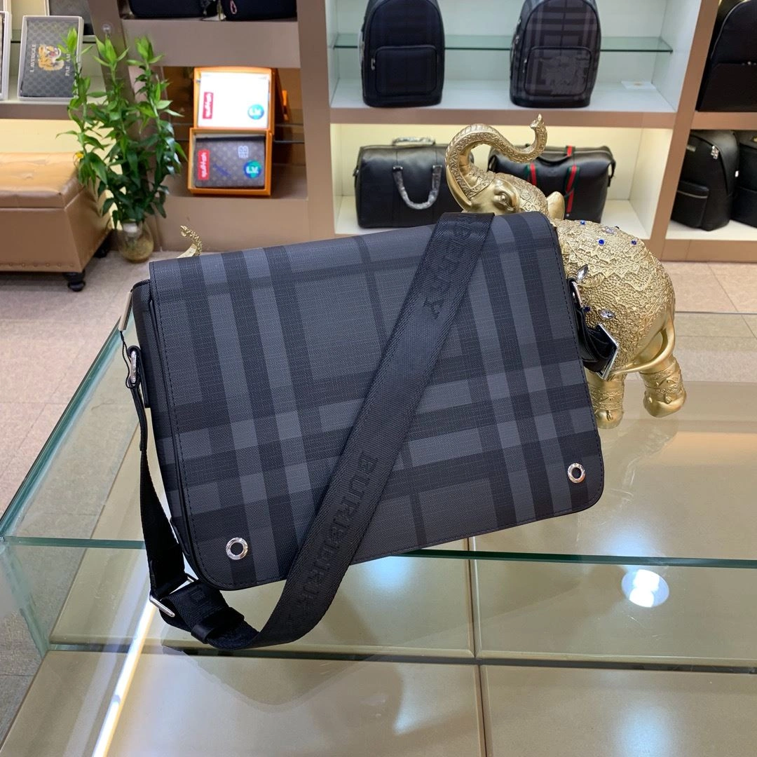 Mens Burberry Satchel Bags Stylish 92237