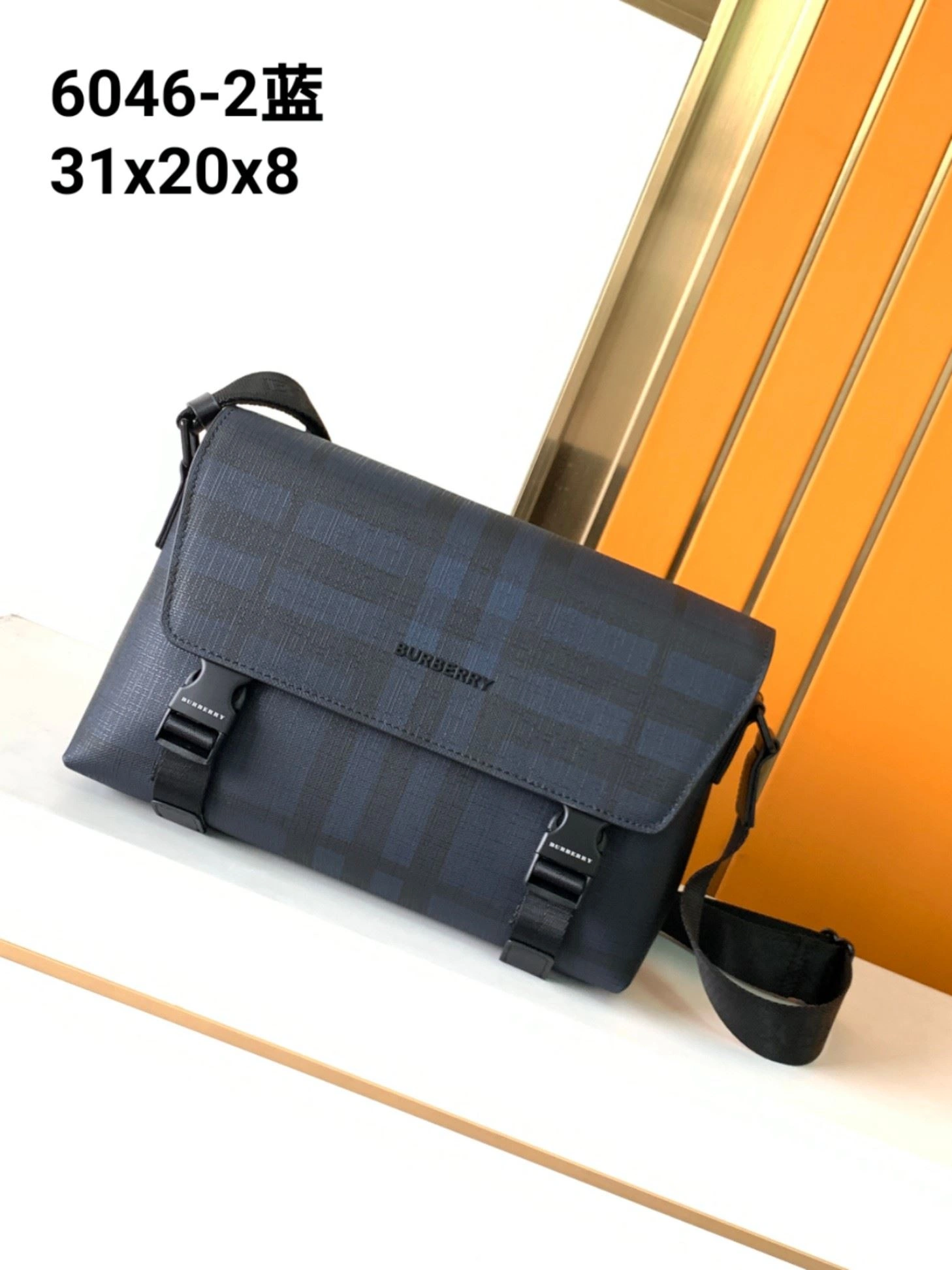 Mens Burberry Satchel Bags Lightweight 92236