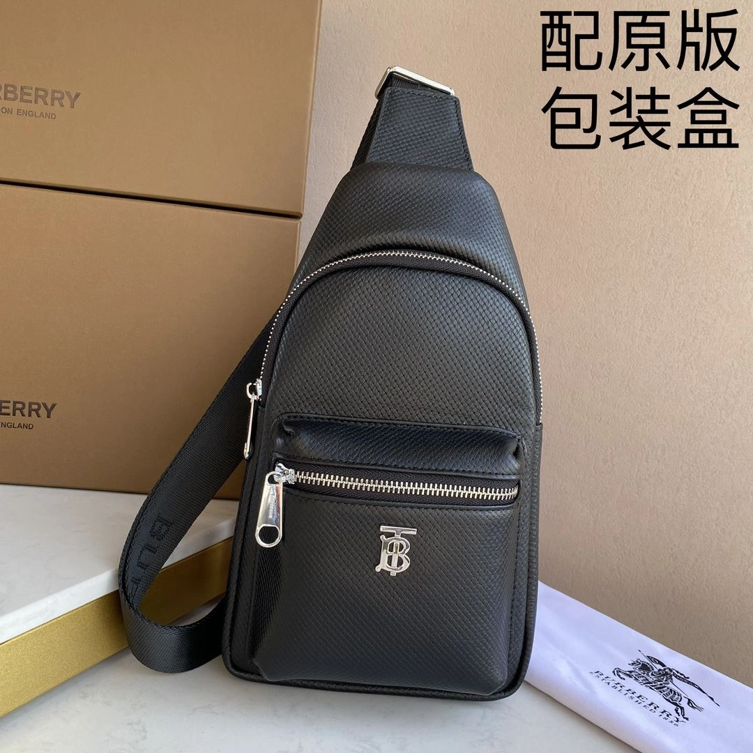 TopPick Mens Burberry Waist Chest Packs 92216