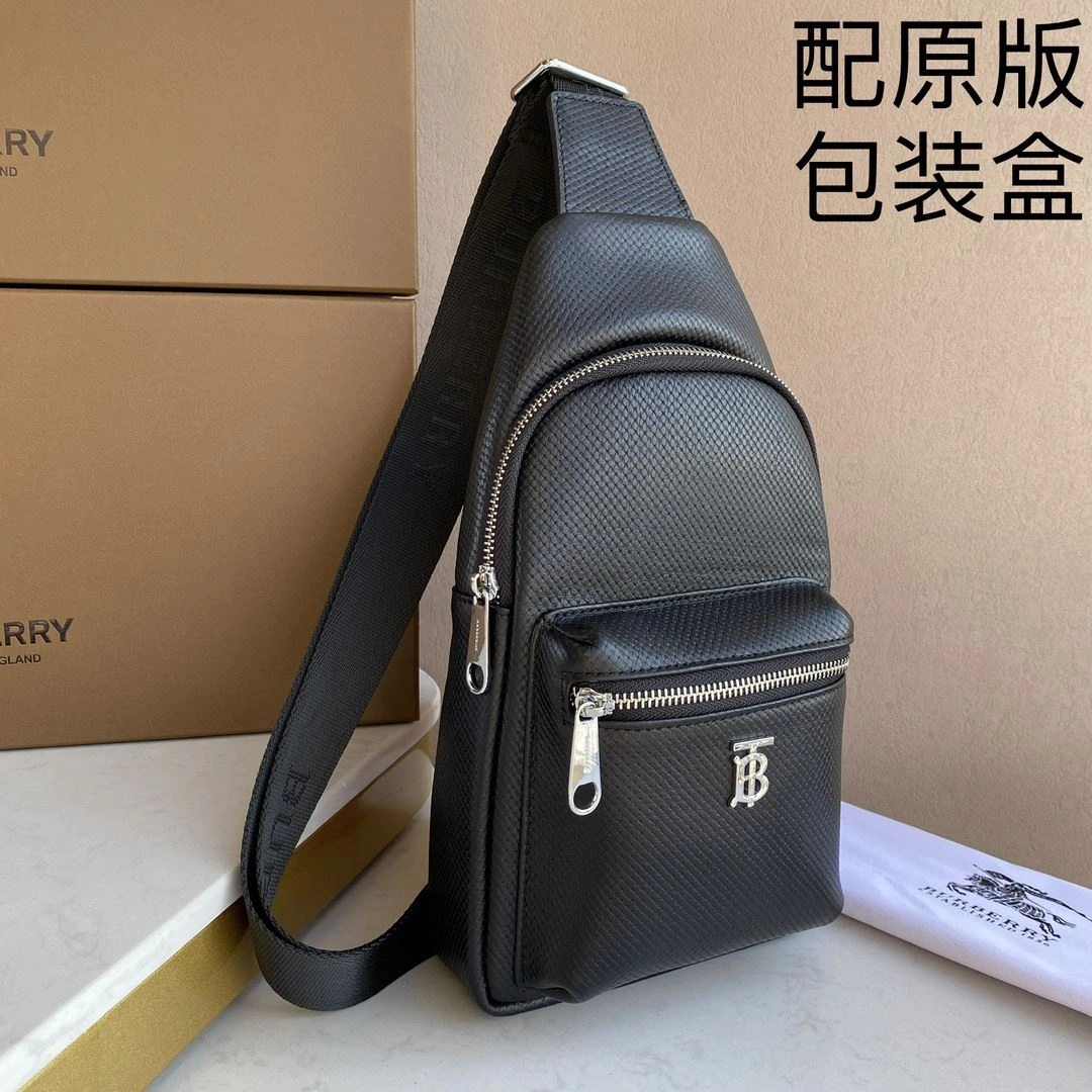TopPick Mens Burberry Waist Chest Packs 92216