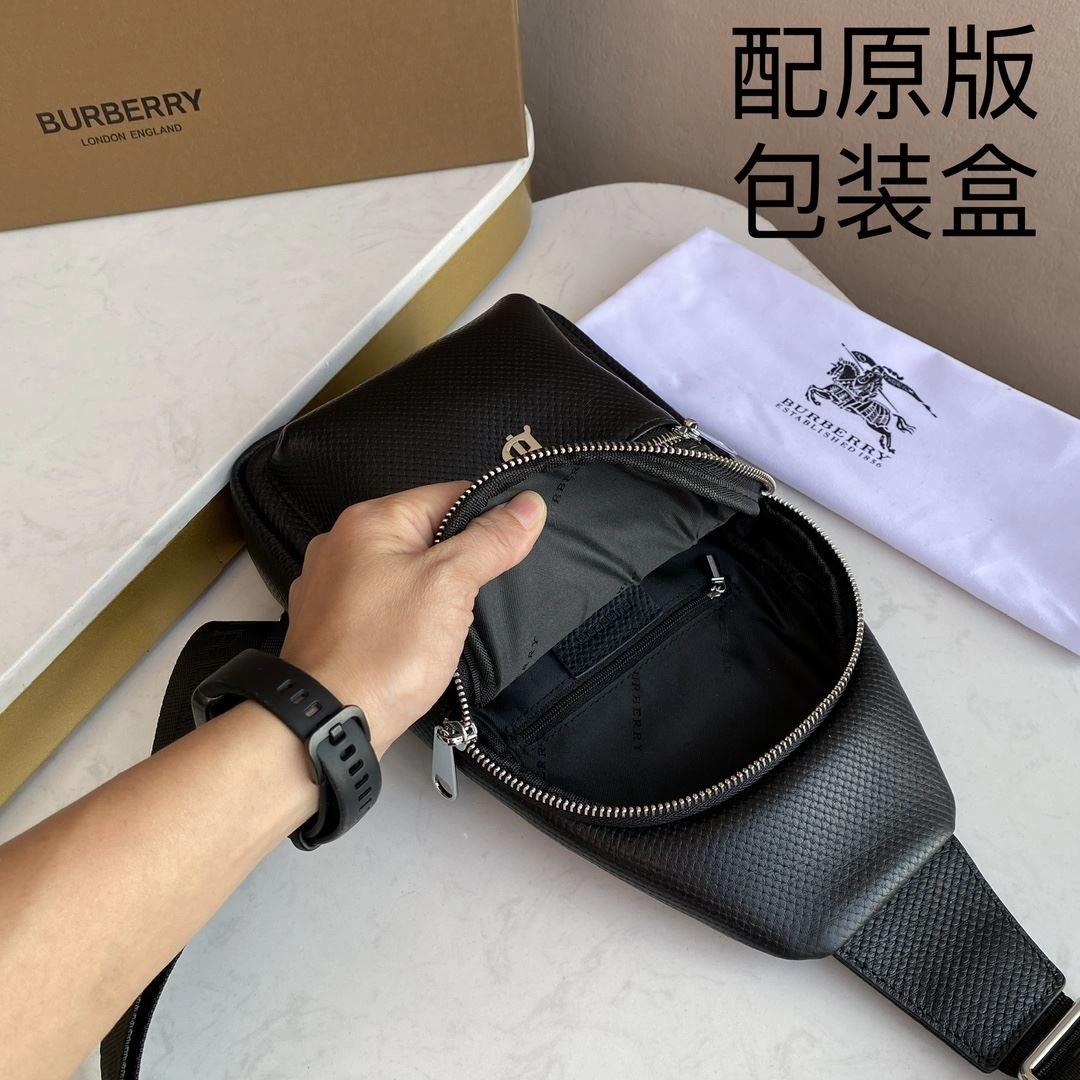 TopPick Mens Burberry Waist Chest Packs 92216
