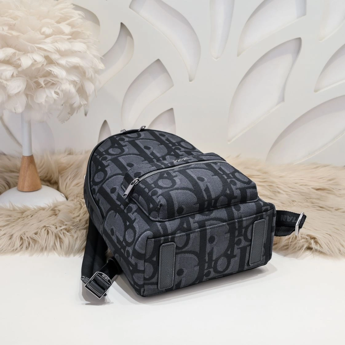 Seasonal Mens Christian Dior Backpacks 91133