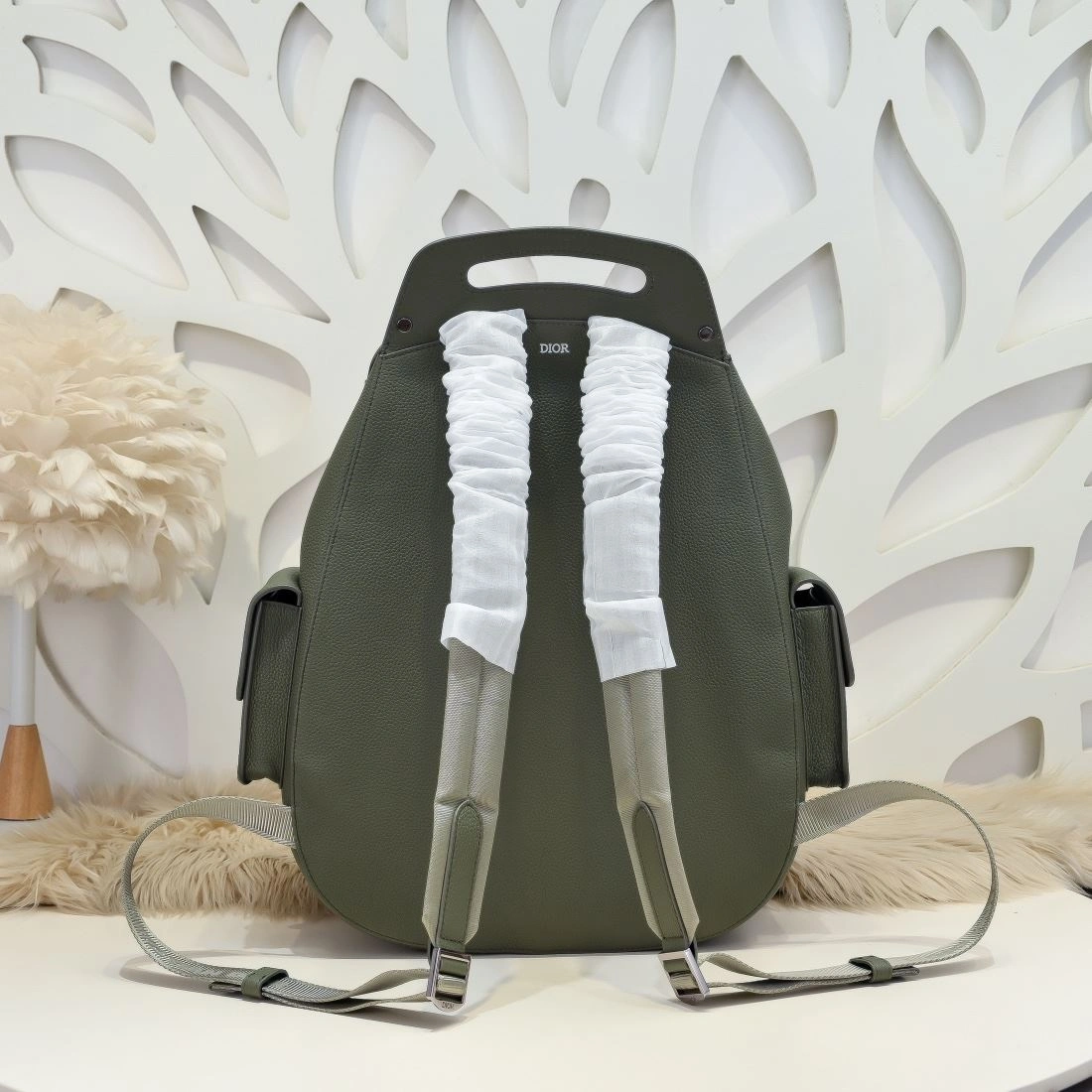 Mens Christian Dior Backpacks SoftTouch 91118