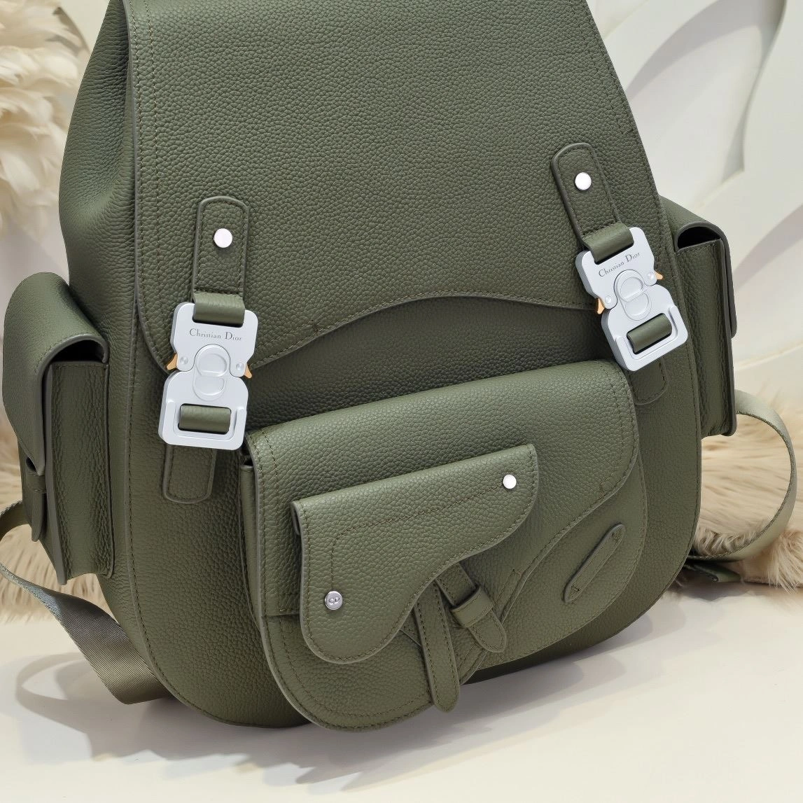 Mens Christian Dior Backpacks SoftTouch 91118