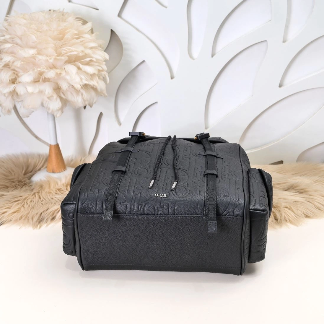 Unisex Mens Christian Dior Backpacks 91115