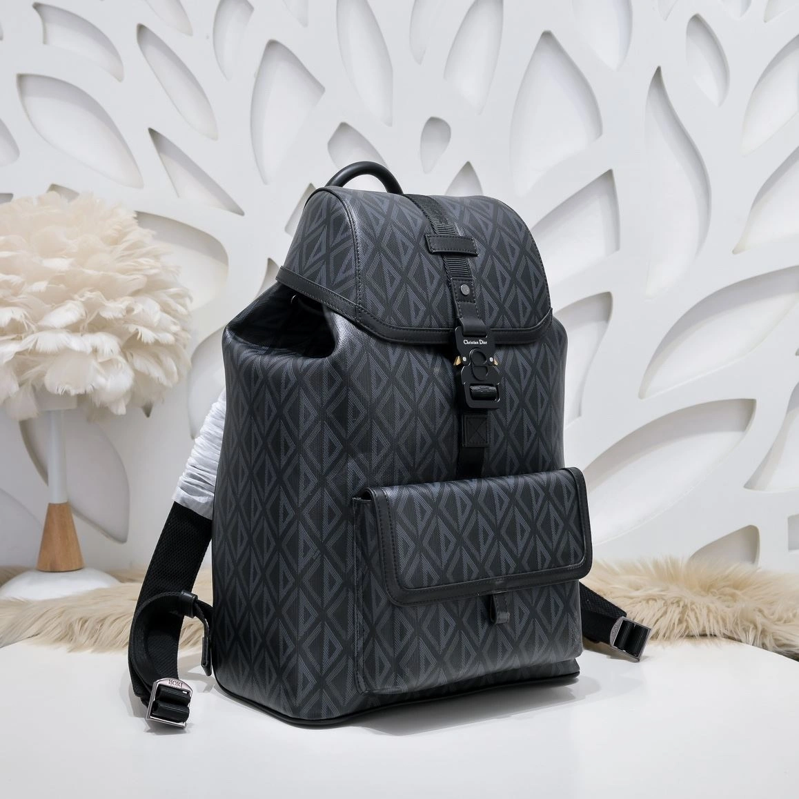 Mens Christian Dior Backpacks Refined 91097