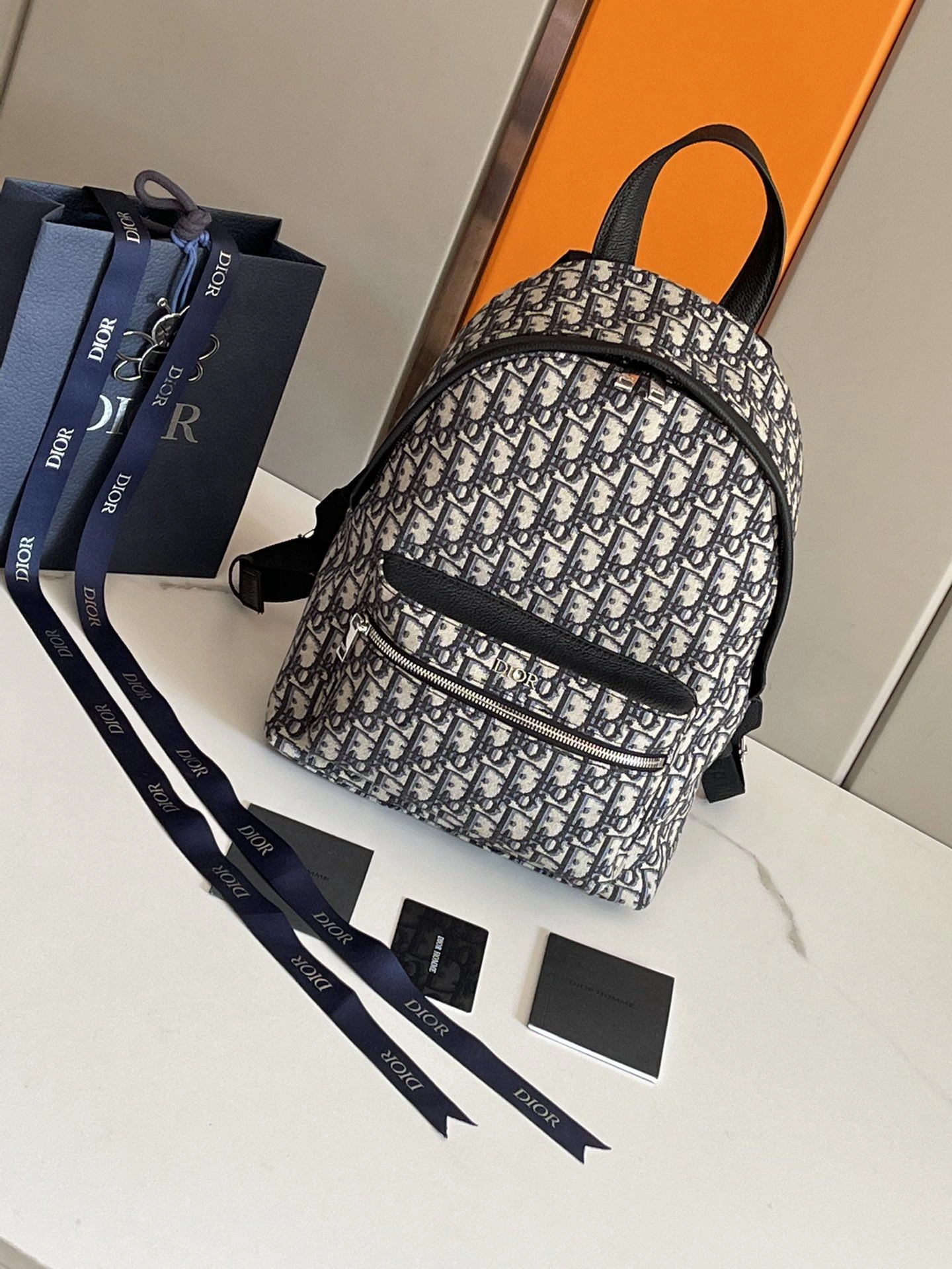 Versatile Mens Christian Dior Backpacks 92141