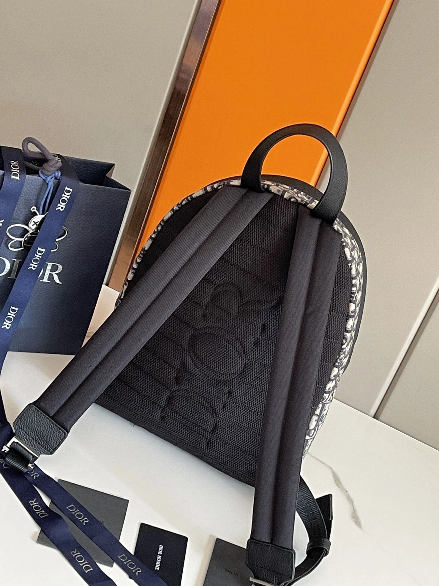 Versatile Mens Christian Dior Backpacks 92141