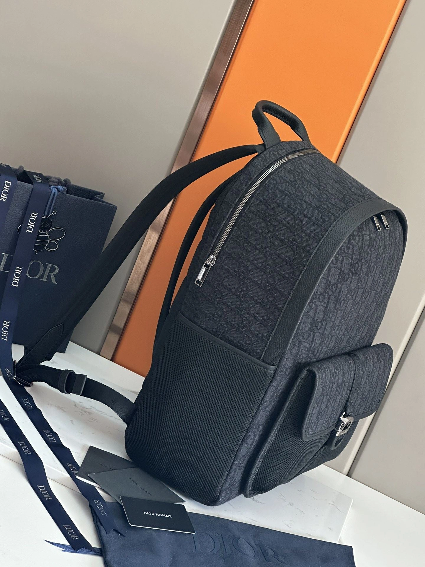 Mens Christian Dior Backpacks Efficient 92144