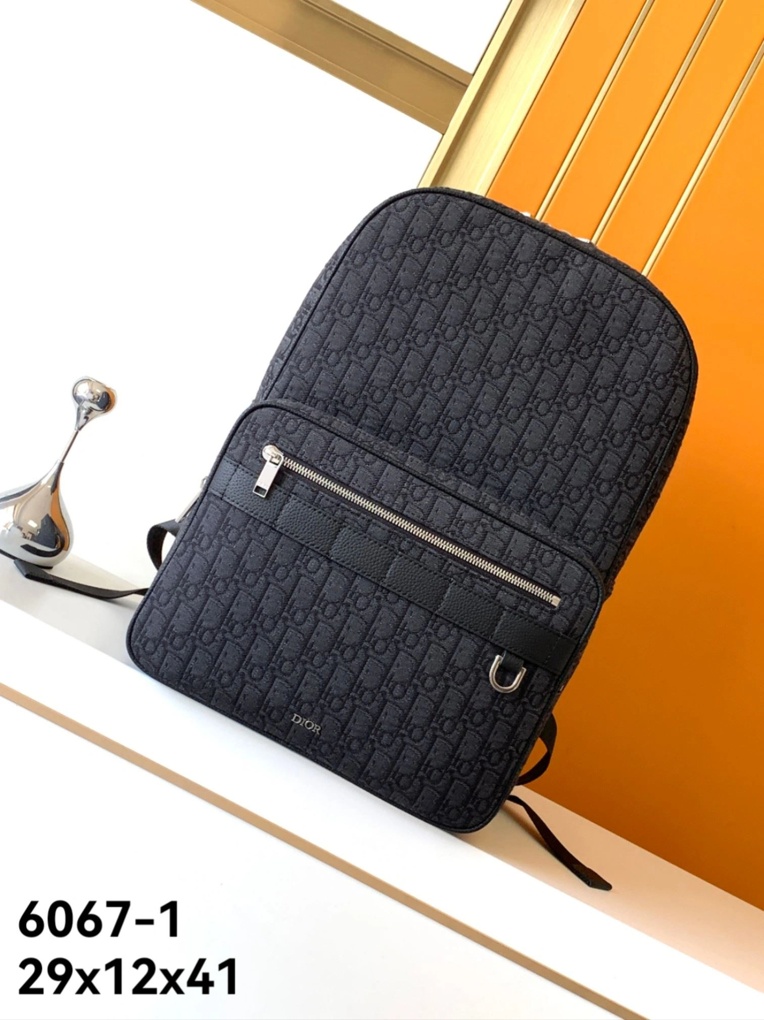 Sustainable Mens Christian Dior Backpacks 92191